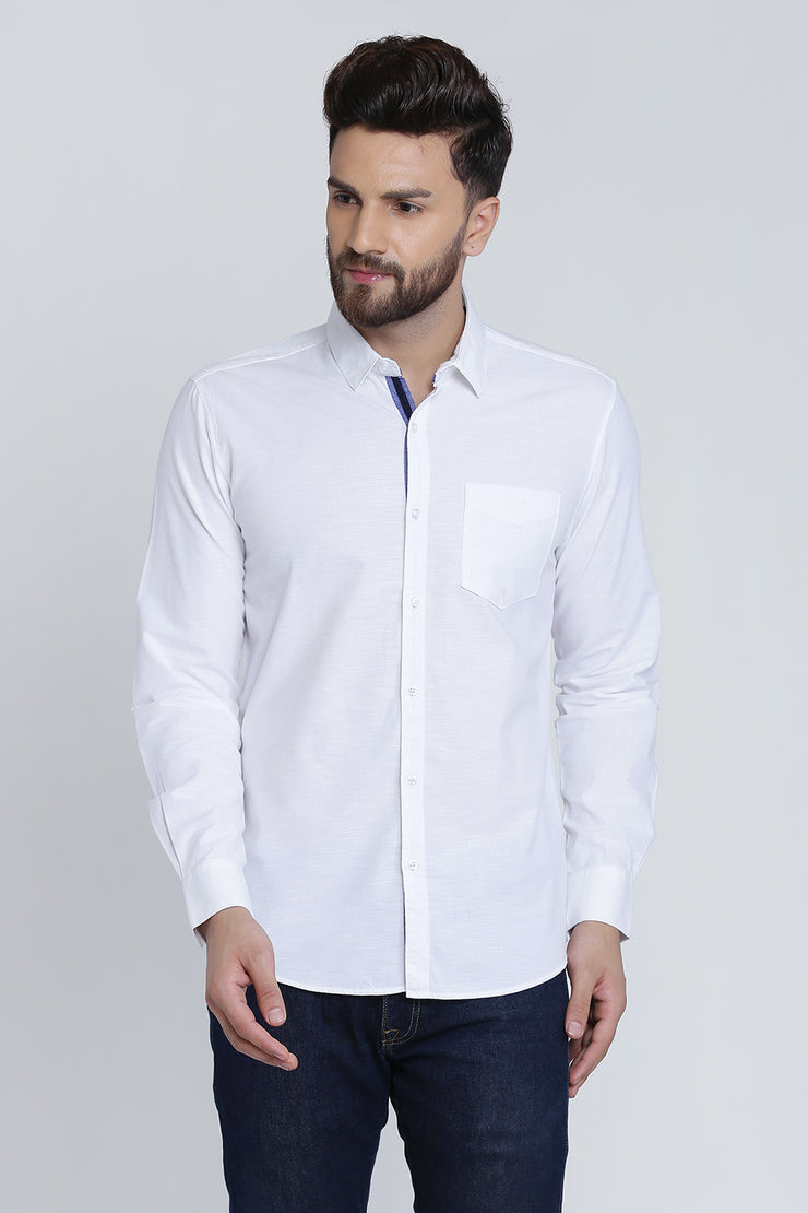 Men White Shirt